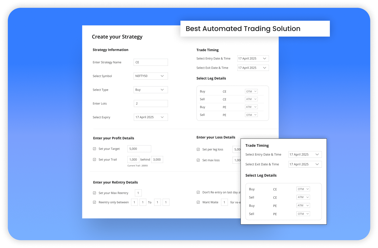 Algo Trade Screenshot